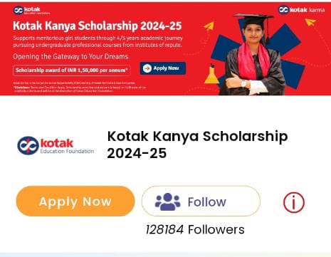 How To Apply For Kotak Kanya Scholership 2024 